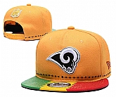 Los Angeles Rams Team Logo Adjustable Hat YD (5),baseball caps,new era cap wholesale,wholesale hats